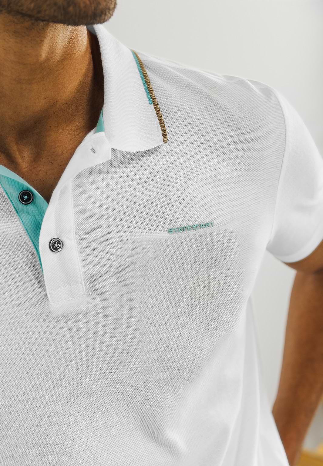 Piqué-Poloshirt-mit-Regular-Fit