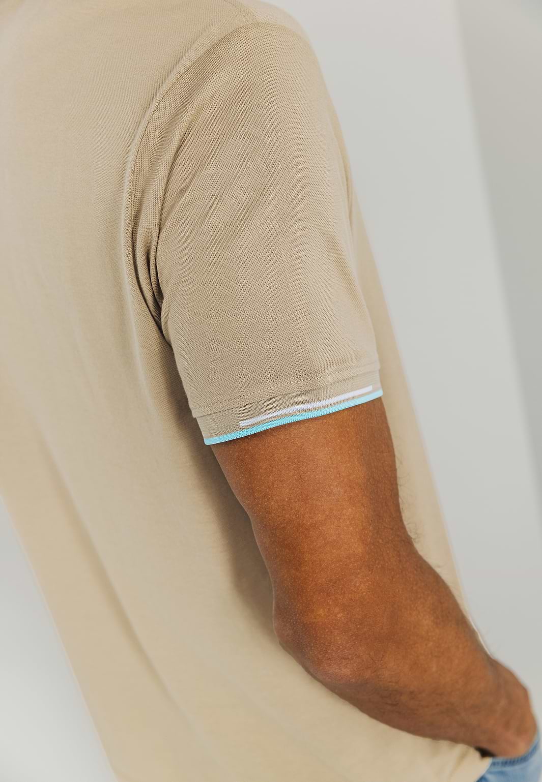 Piqué-Poloshirt-mit-Brusttasche