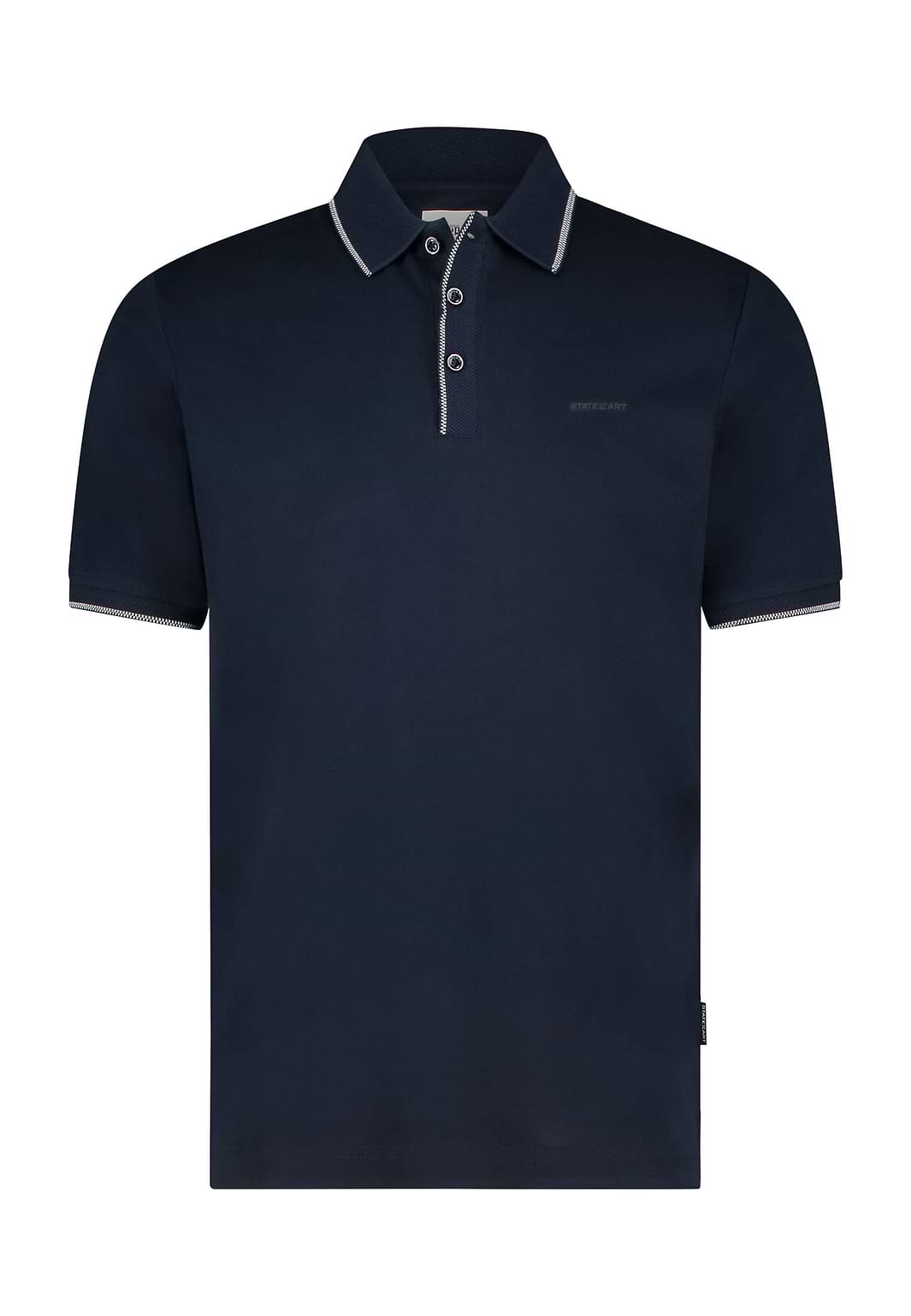 Piqué-Poloshirt-aus-merzerisierter-Baumwolle