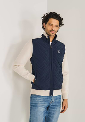 Sweatvest-met-gestepte-voorzijde