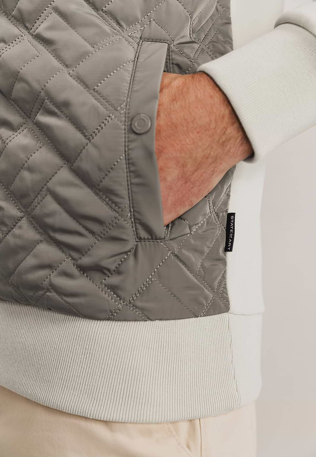 Sweatvest-met-gestepte-voorzijde