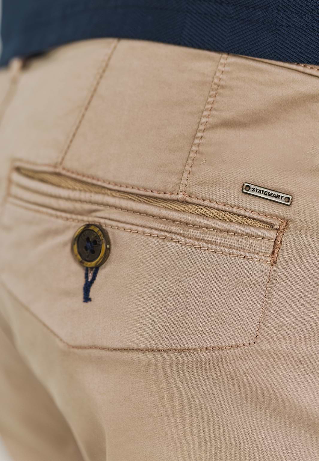Chinoshort-van-katoen-stretch