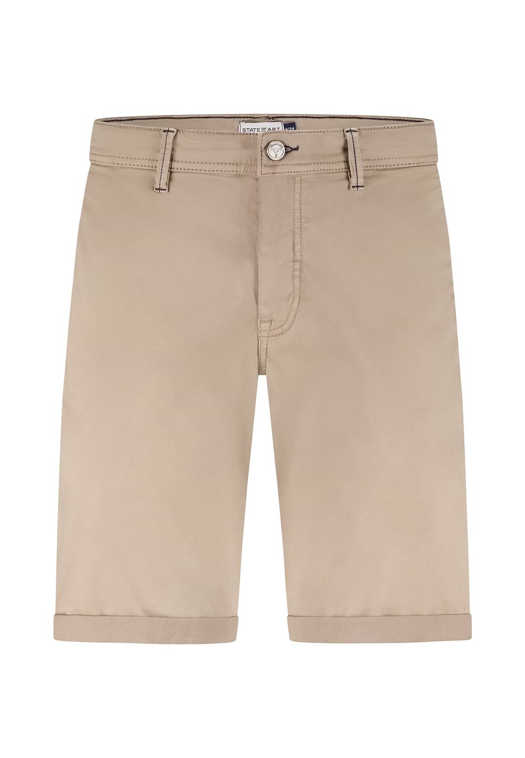 Chinoshort-van-katoen-stretch
