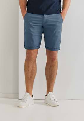 Chinoshort-van-katoen-stretch