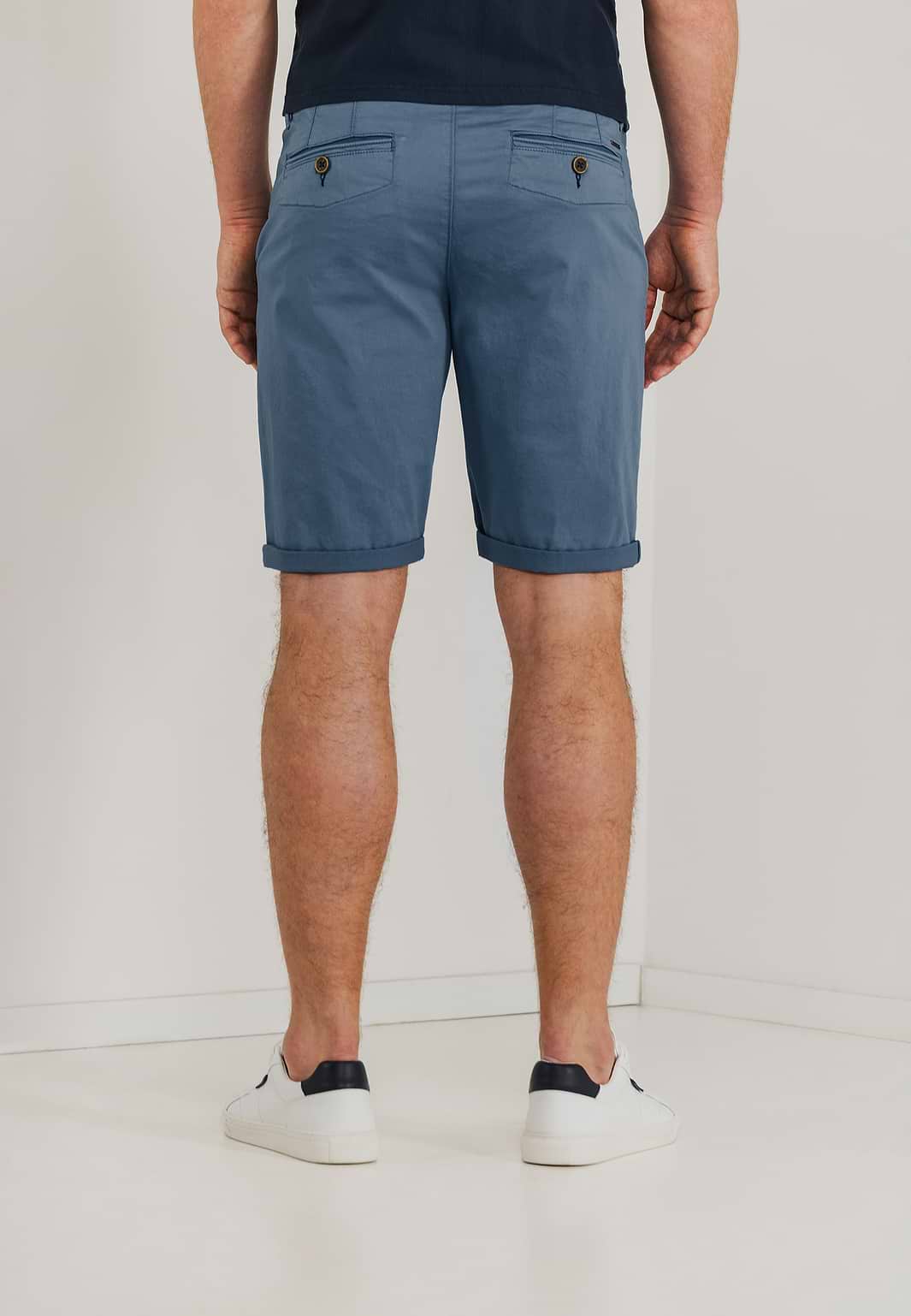 Chinoshorts-aus-Baumwollstretch