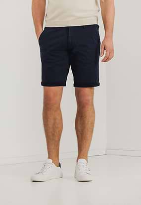 Chinoshort-van-katoen-stretch