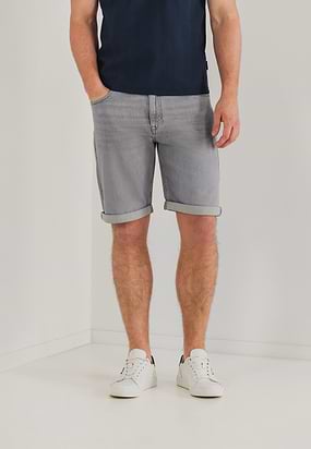 Denim-short-van-katoen-stretch