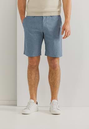 Chinoshort-met-linnen