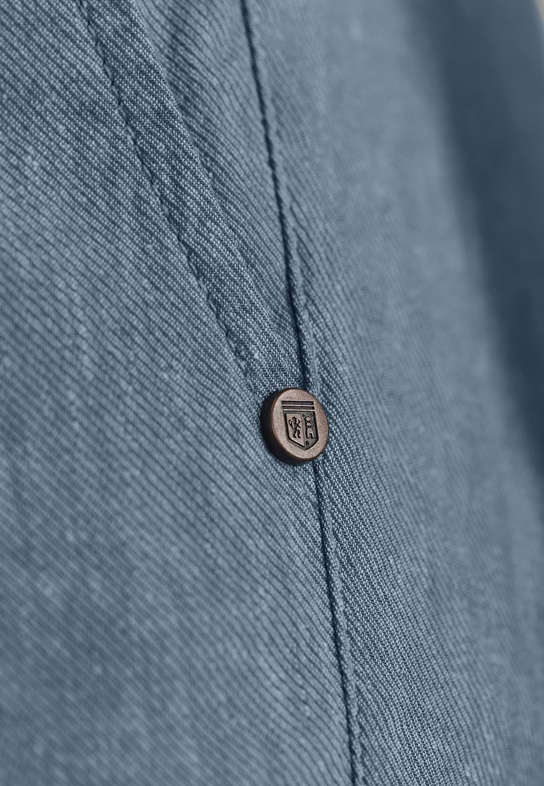 Chinoshorts-mit-Leinen