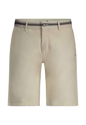 Chinoshort-met-gestreepte-details