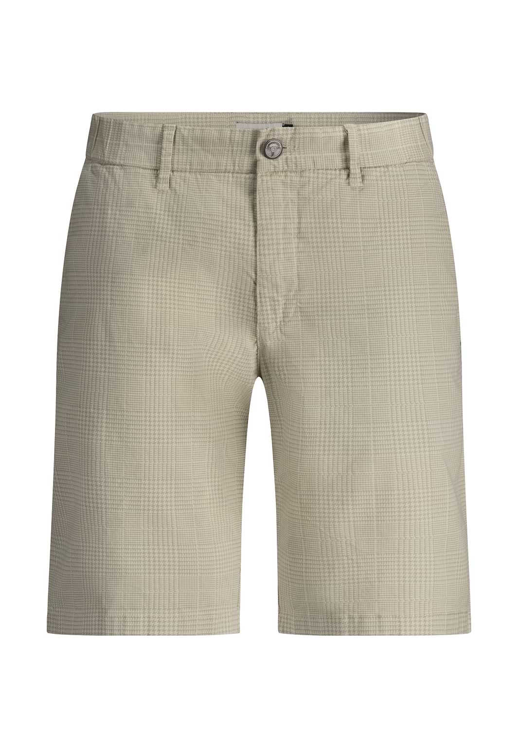 Chinoshorts-mit-Karomuster