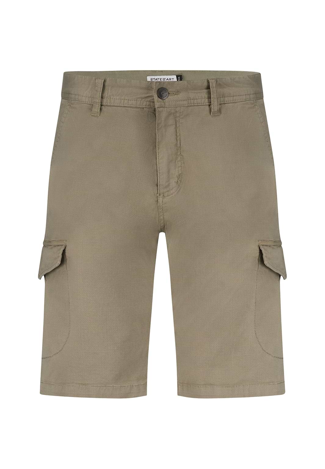 Cargo-Shorts-mit-Allover-Print