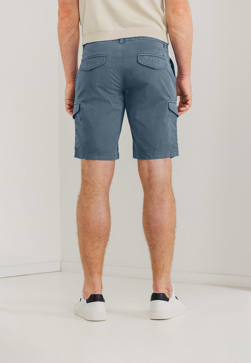 Cargo-Shorts-mit-Allover-Print