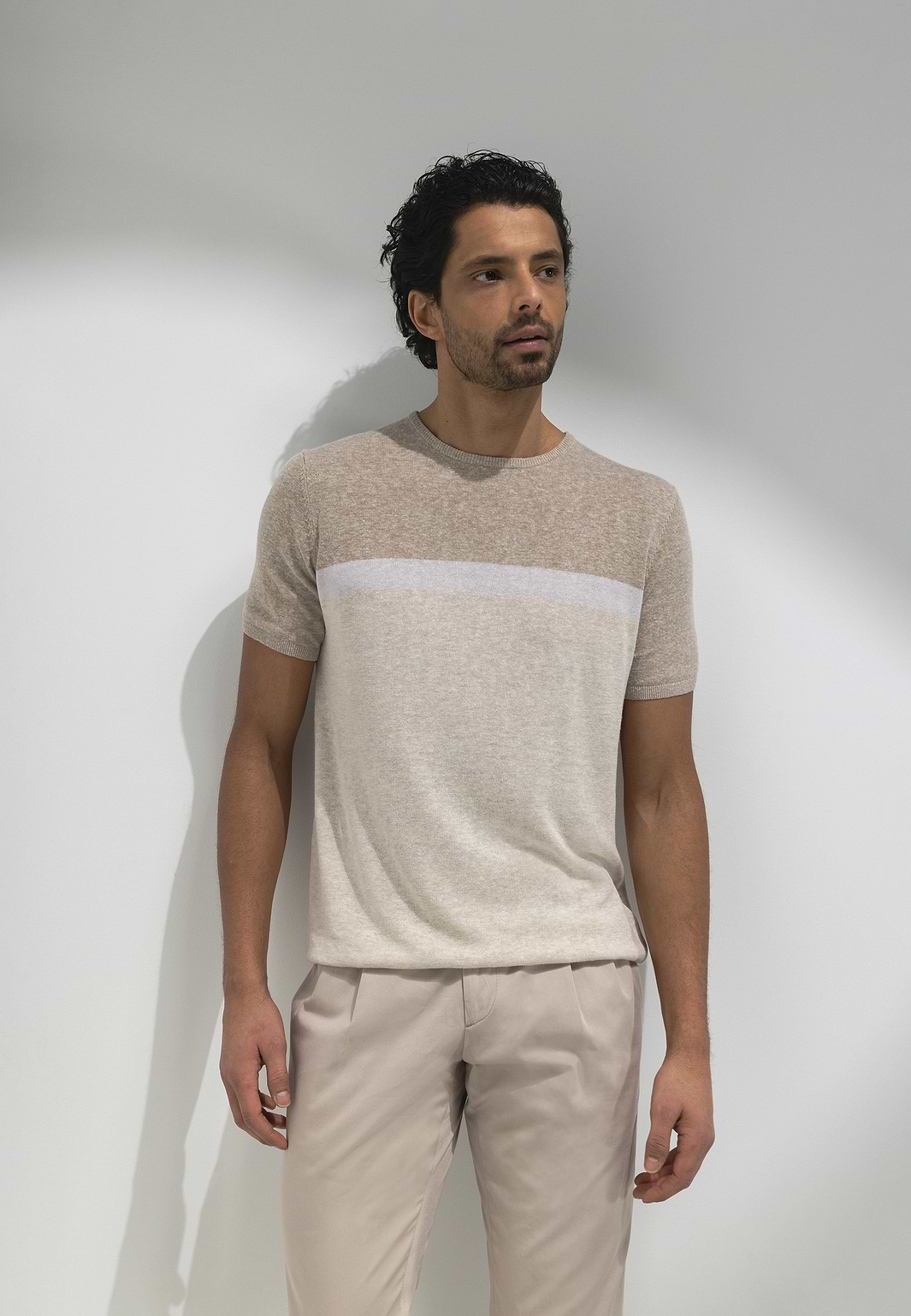 ATELIER-gebreid-T-shirt-met-strepen