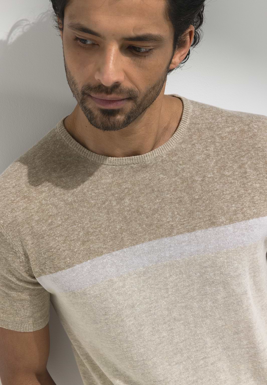ATELIER-gebreid-T-shirt-met-strepen