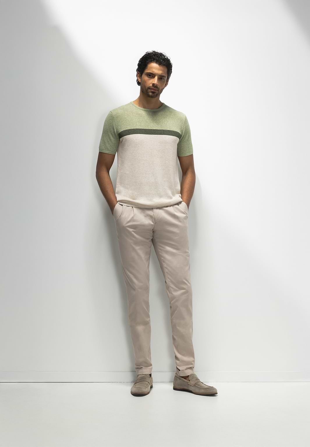 ATELIER-gebreid-T-shirt-met-strepen