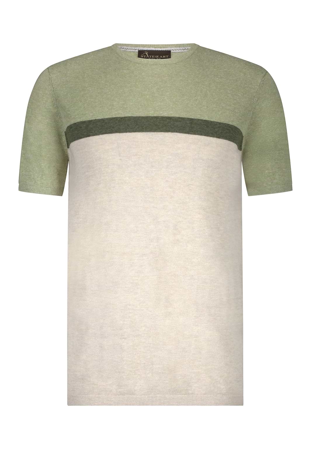 ATELIER-gebreid-T-shirt-met-strepen