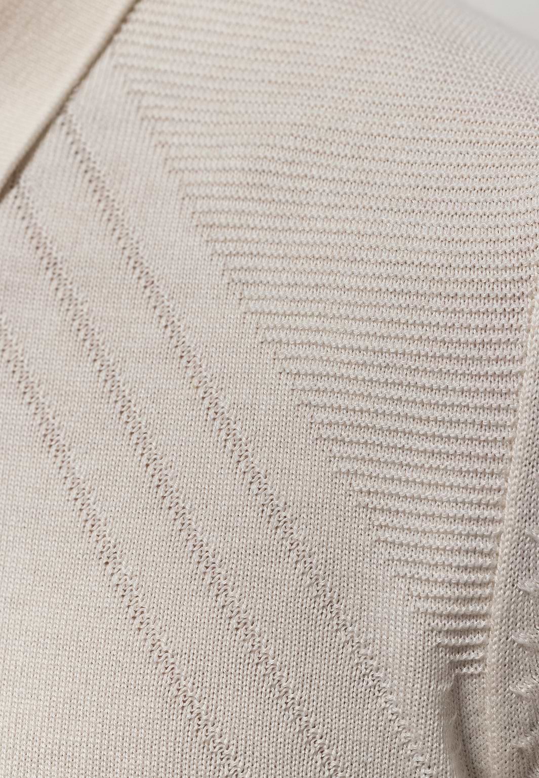 ATELIER-gestricktes-Poloshirt-mit-Reißverschluss