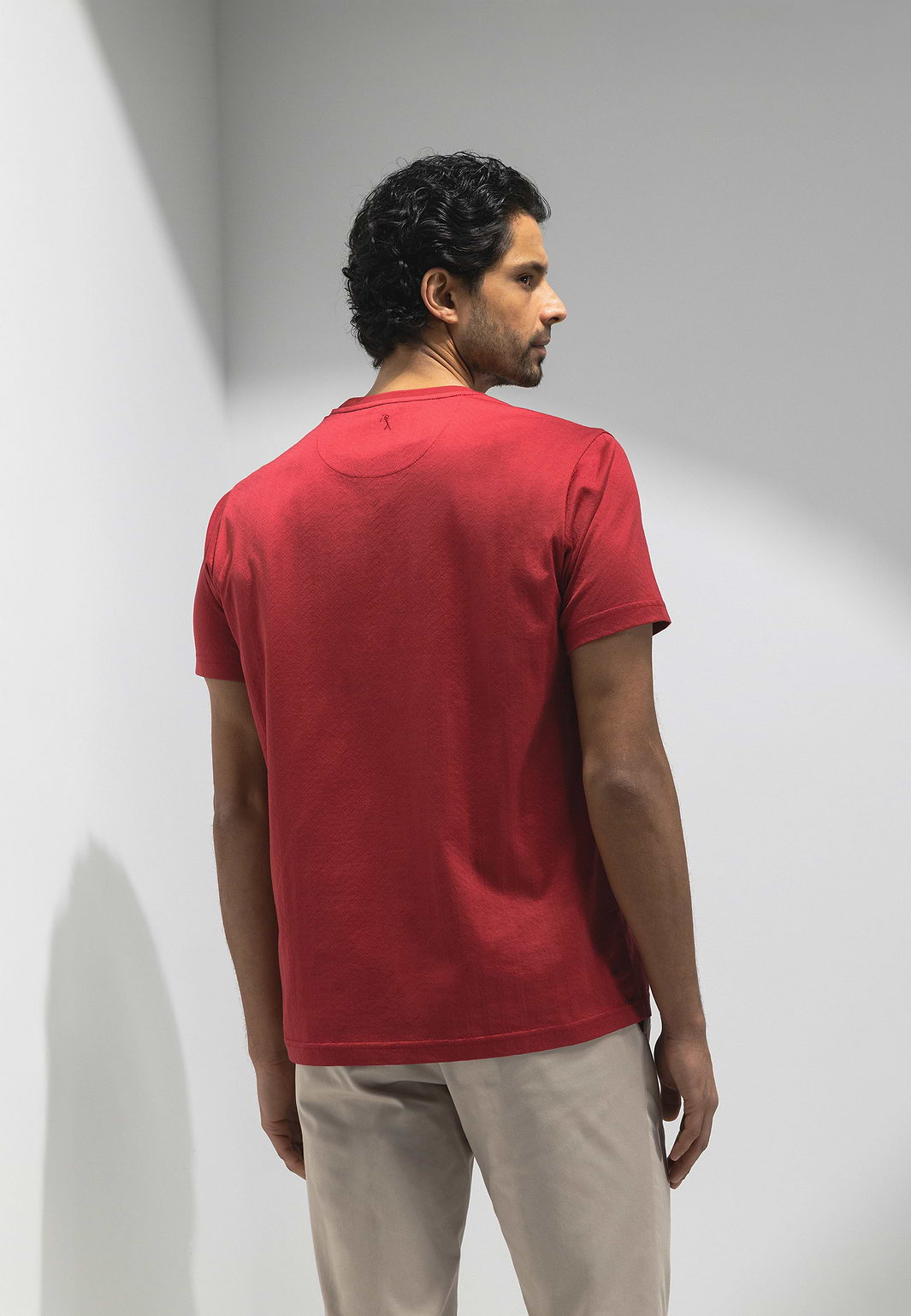 ATELIER-T-shirt-van-gemerceriseerd-katoen