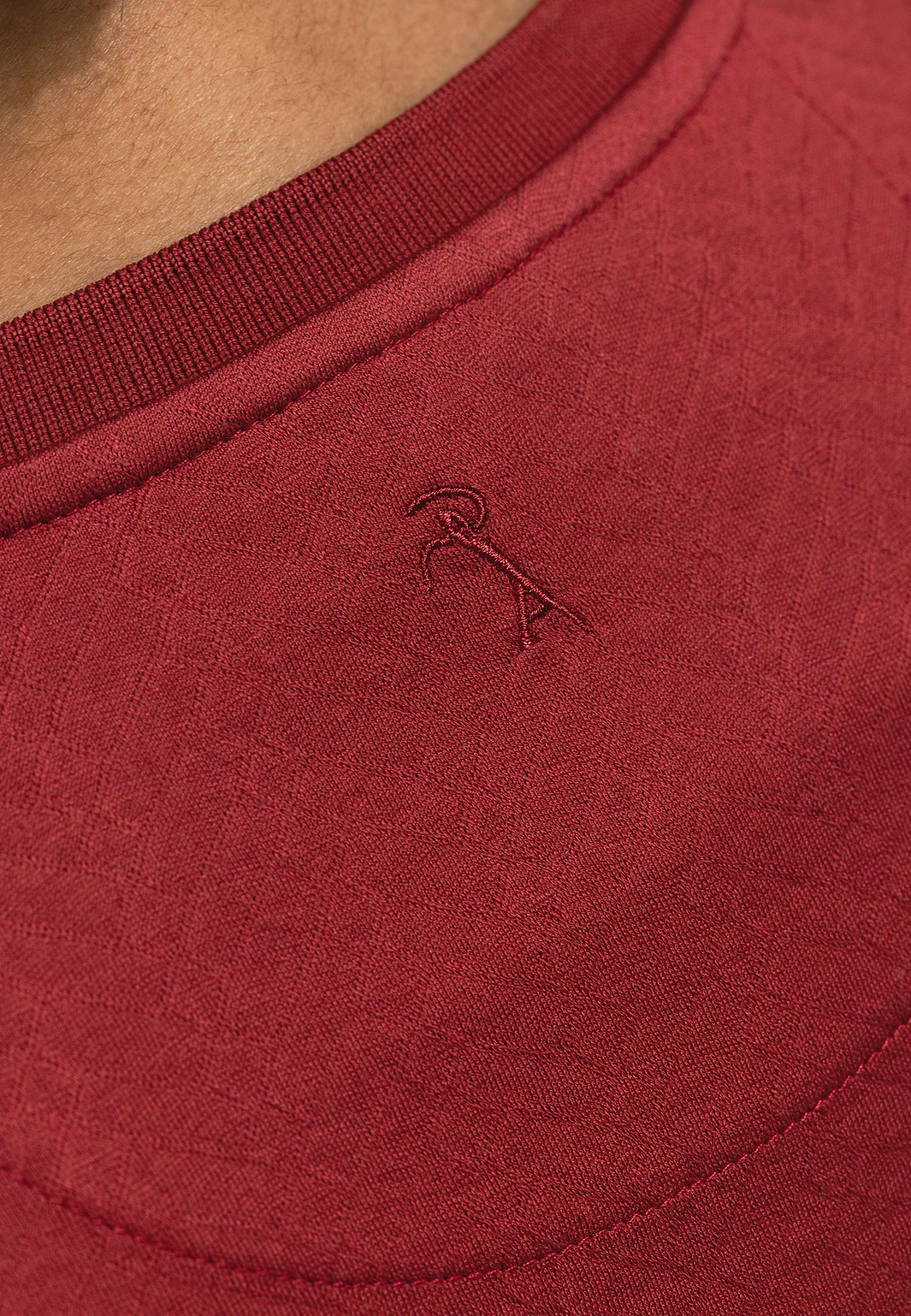 ATELIER-T-shirt-van-gemerceriseerd-katoen