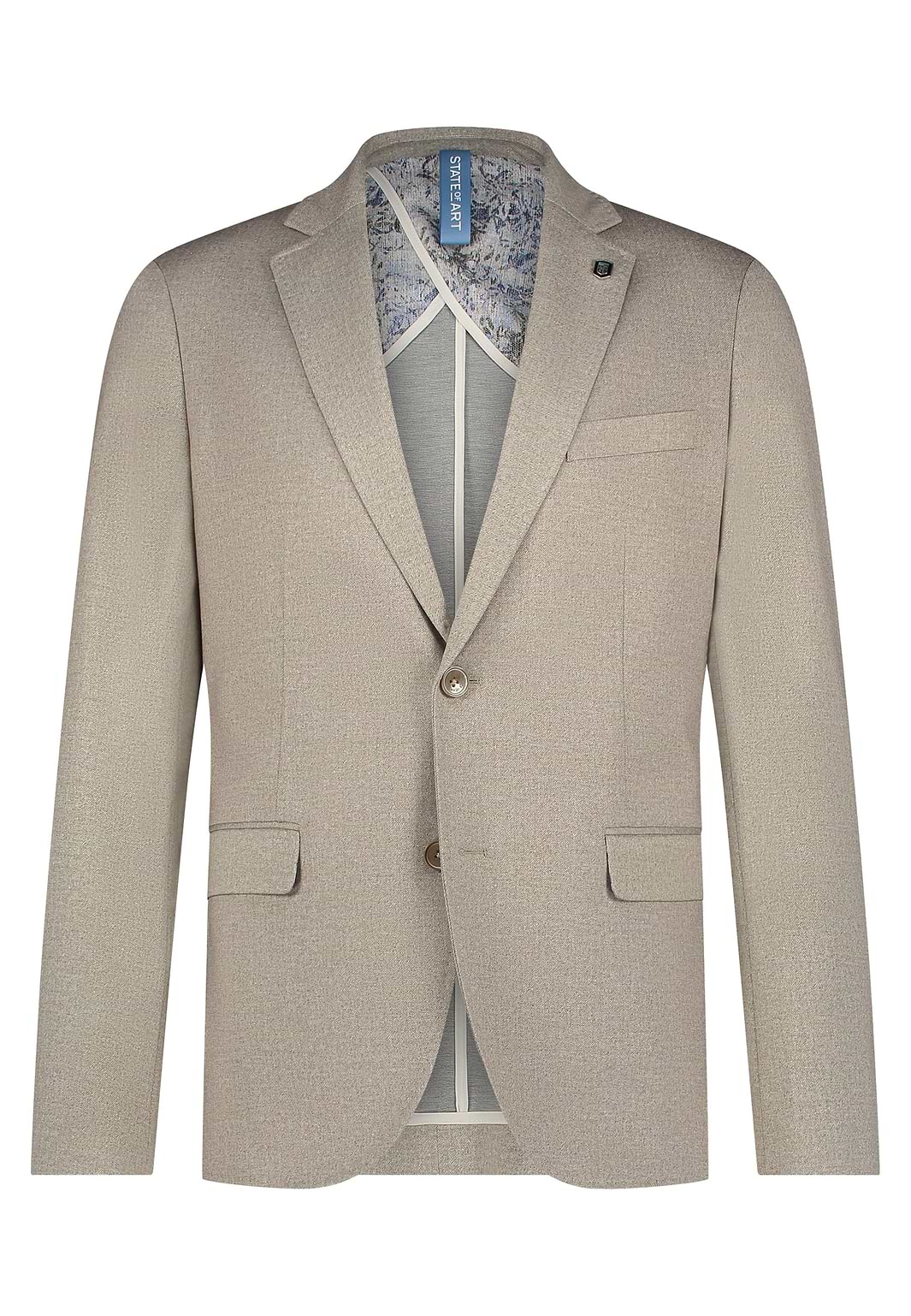 Blazer-van-gebreide-stof