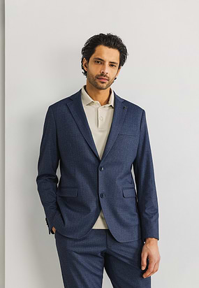 Blazer-van-gebreide-stof
