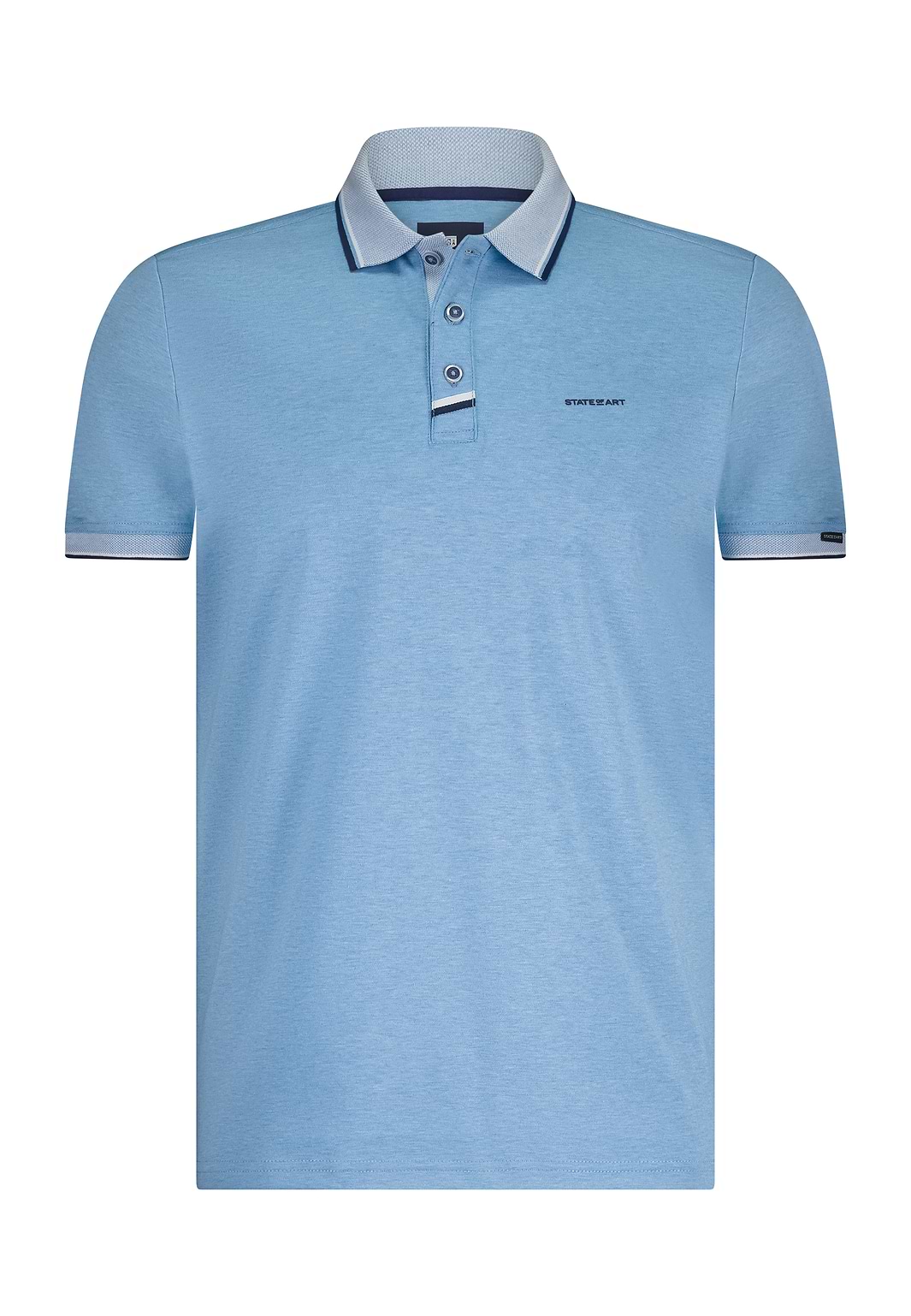 Jersey-Poloshirt-mit-Oxford-Kragen