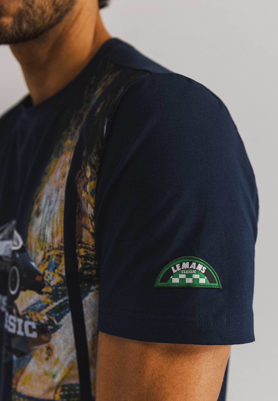 LE-MANS-CLASSIC-cotton-stretch-T-shirt