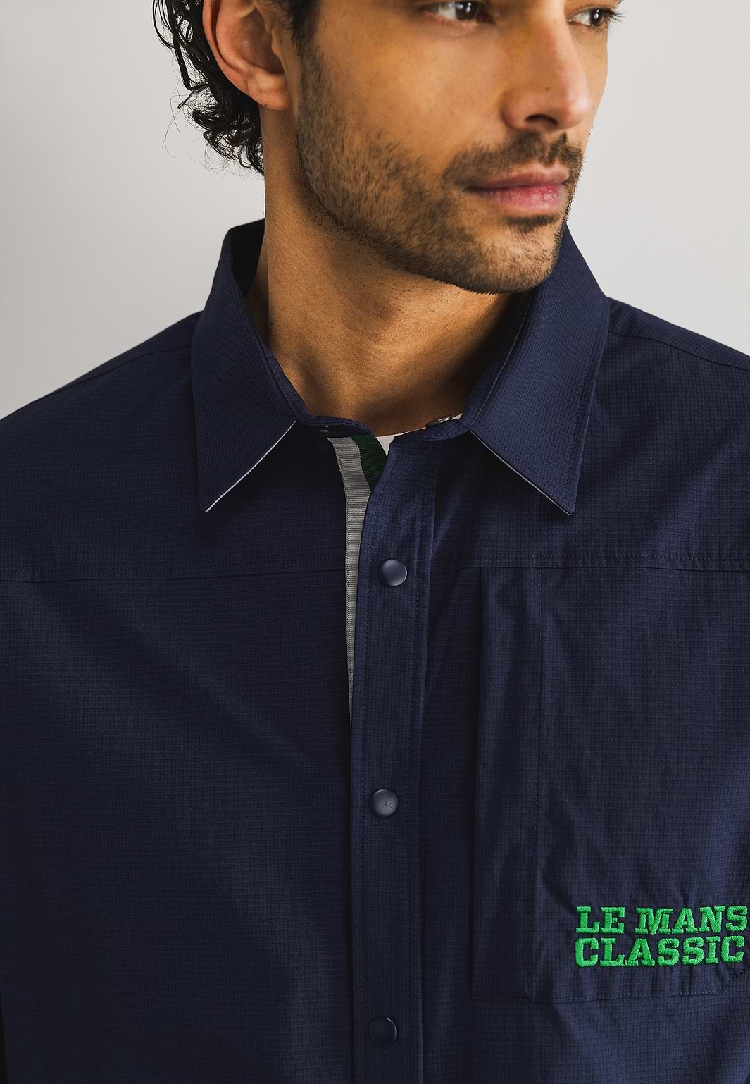 LE-MANS-CLASSIC-Overshirt-aus-Ripstop-Stoff