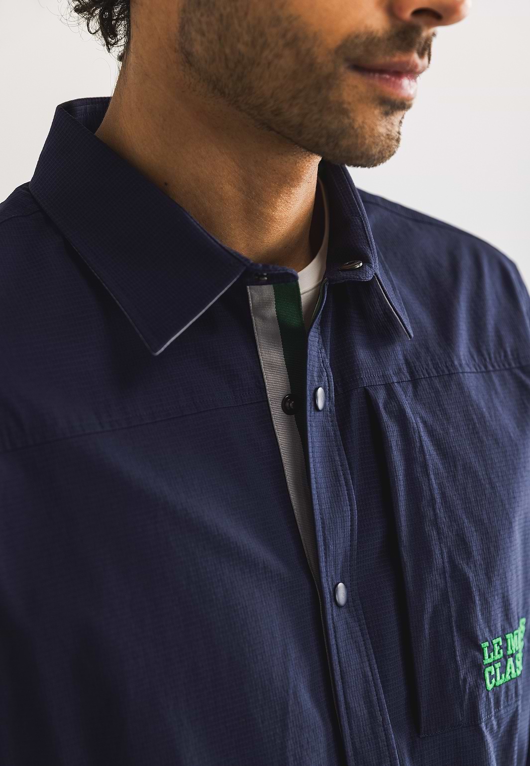 LE-MANS-CLASSIC-Overshirt-aus-Ripstop-Stoff