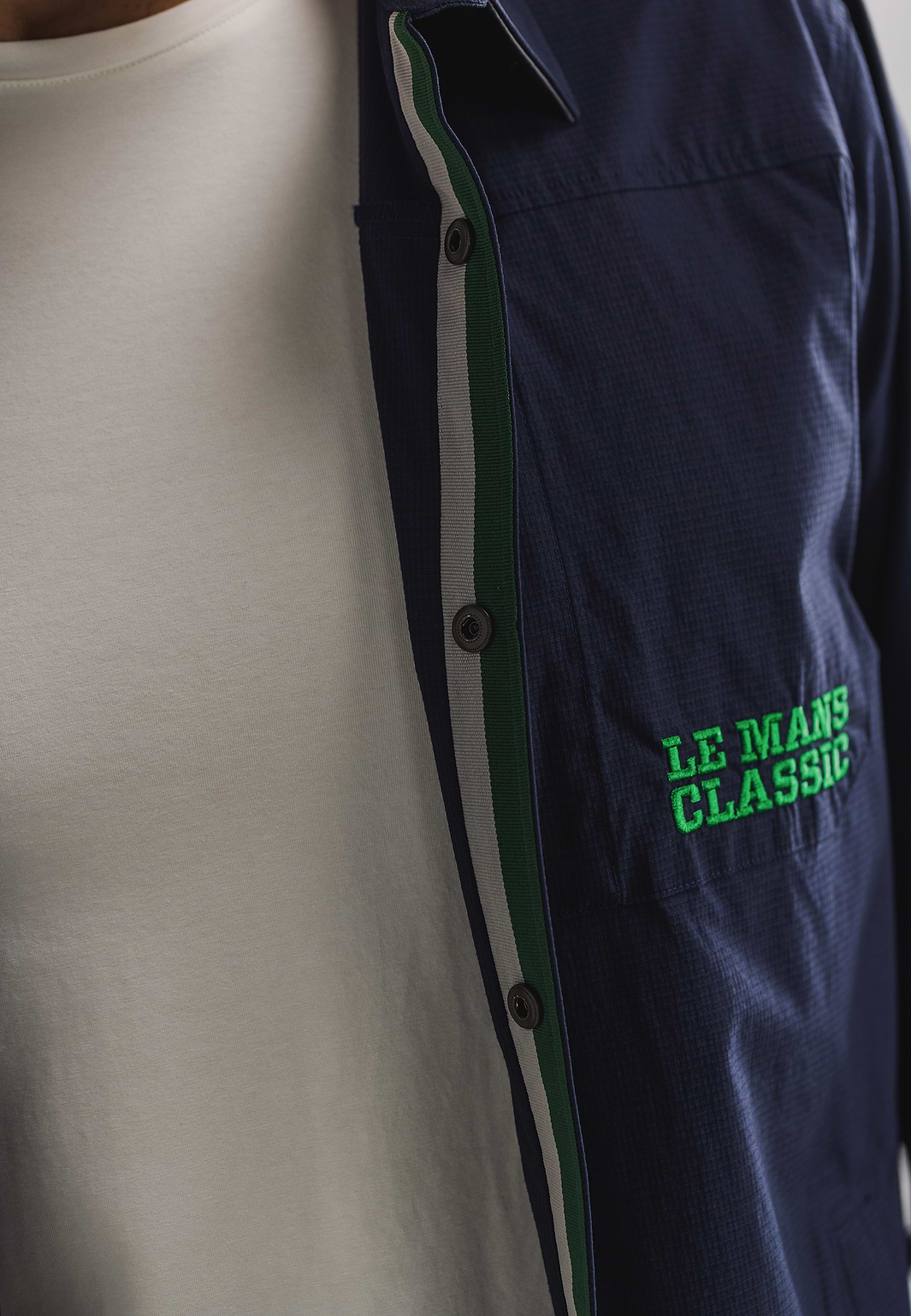 LE-MANS-CLASSIC-Overshirt-aus-Ripstop-Stoff