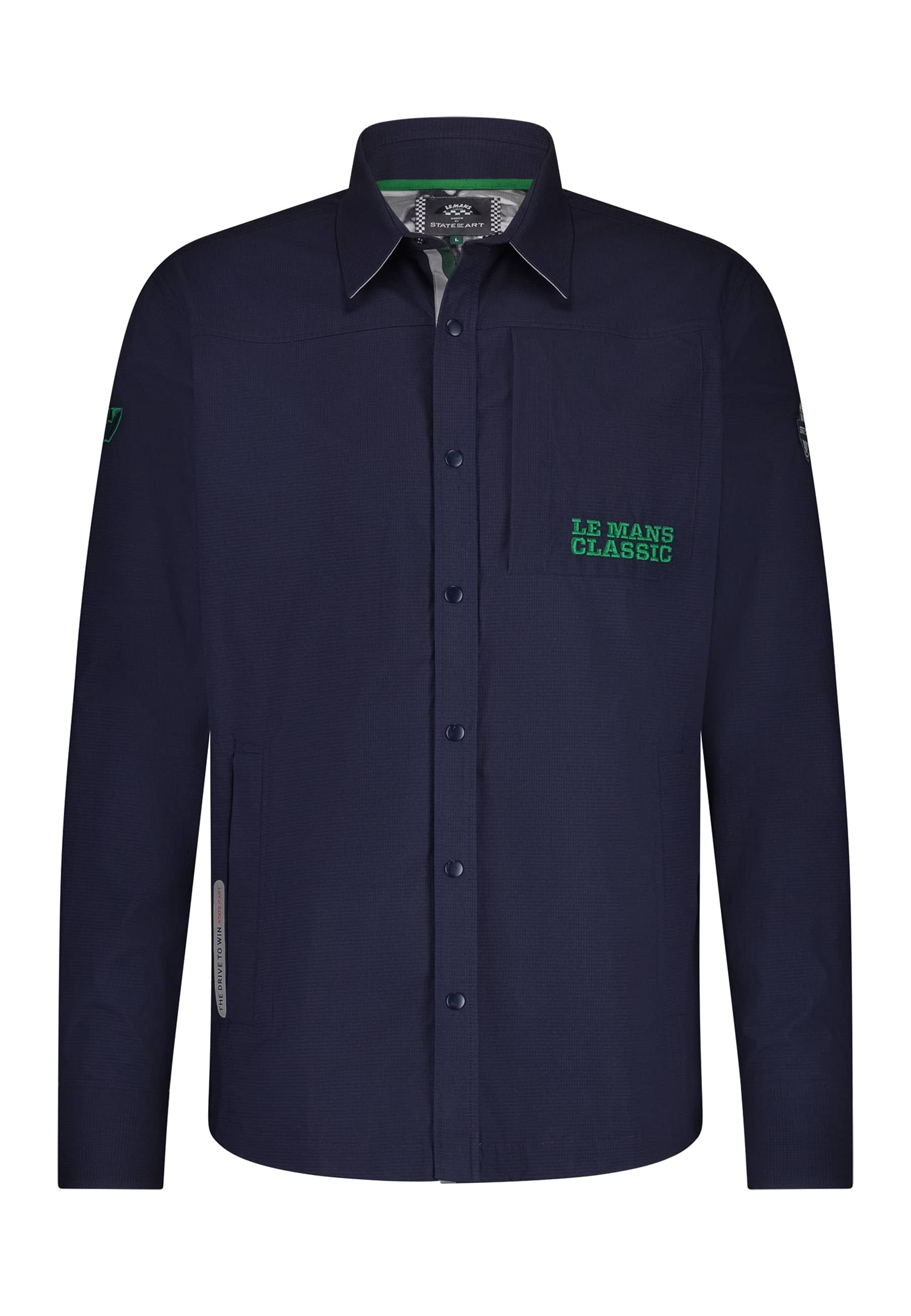 LE-MANS-CLASSIC-Overshirt-aus-Ripstop-Stoff