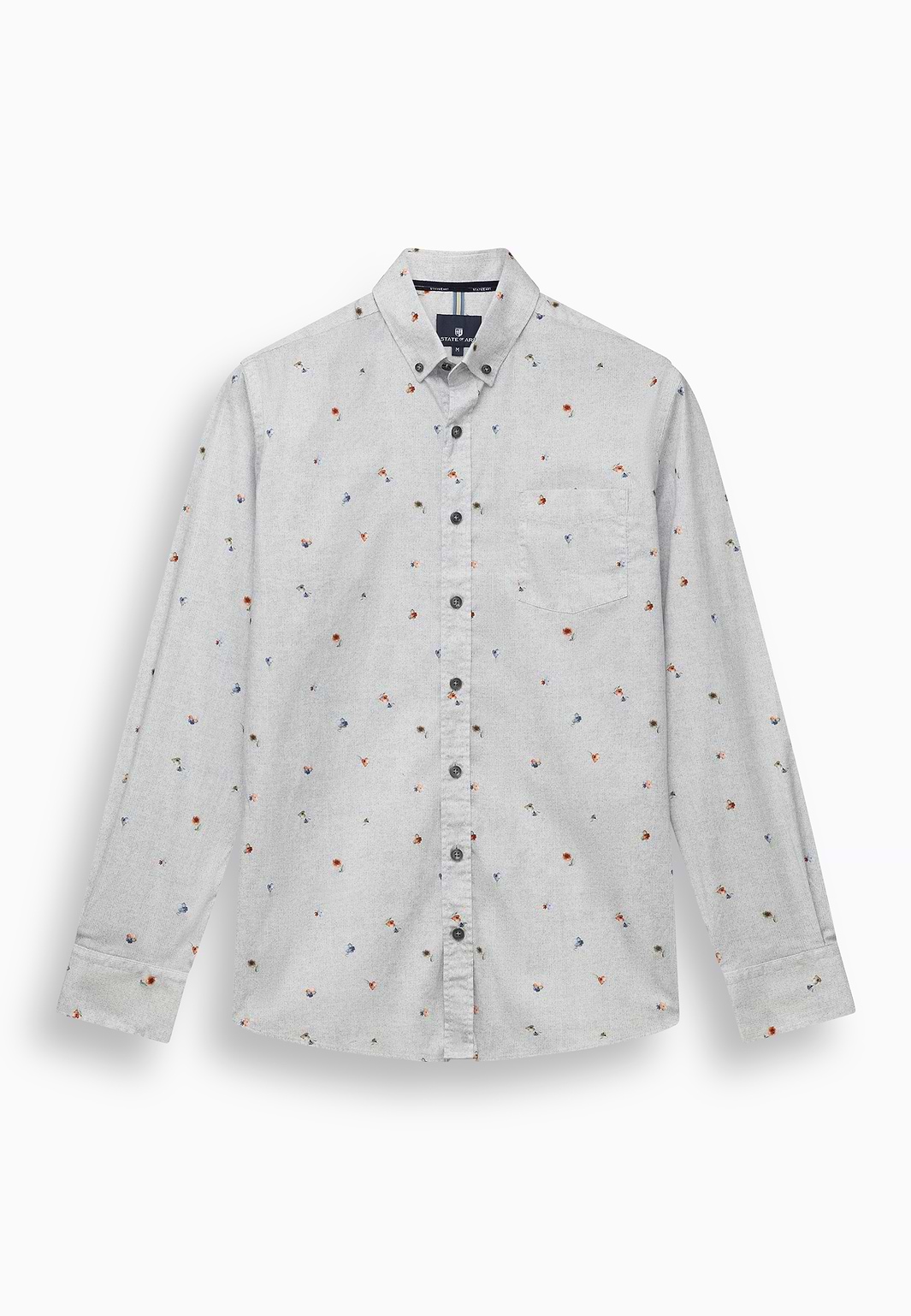 Button-down-shirt-with-floral-print