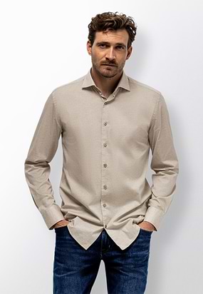 Gemêleerd-overhemd-van-poplinstof