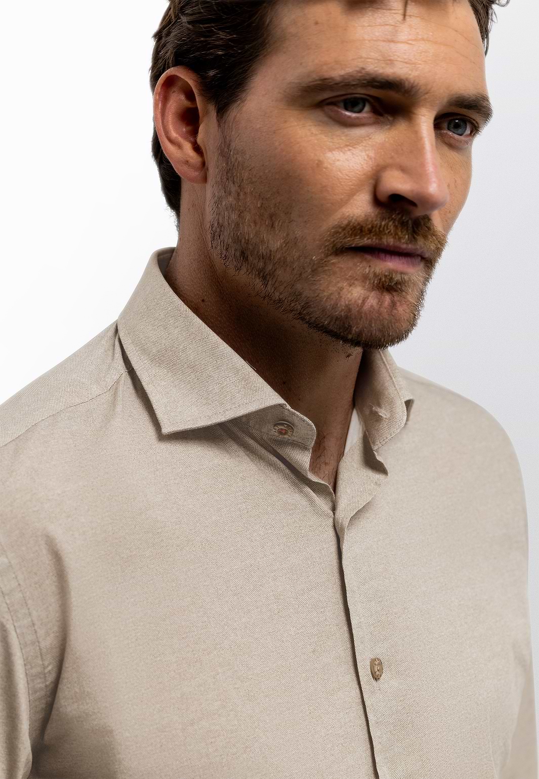 Melange-poplin-shirt