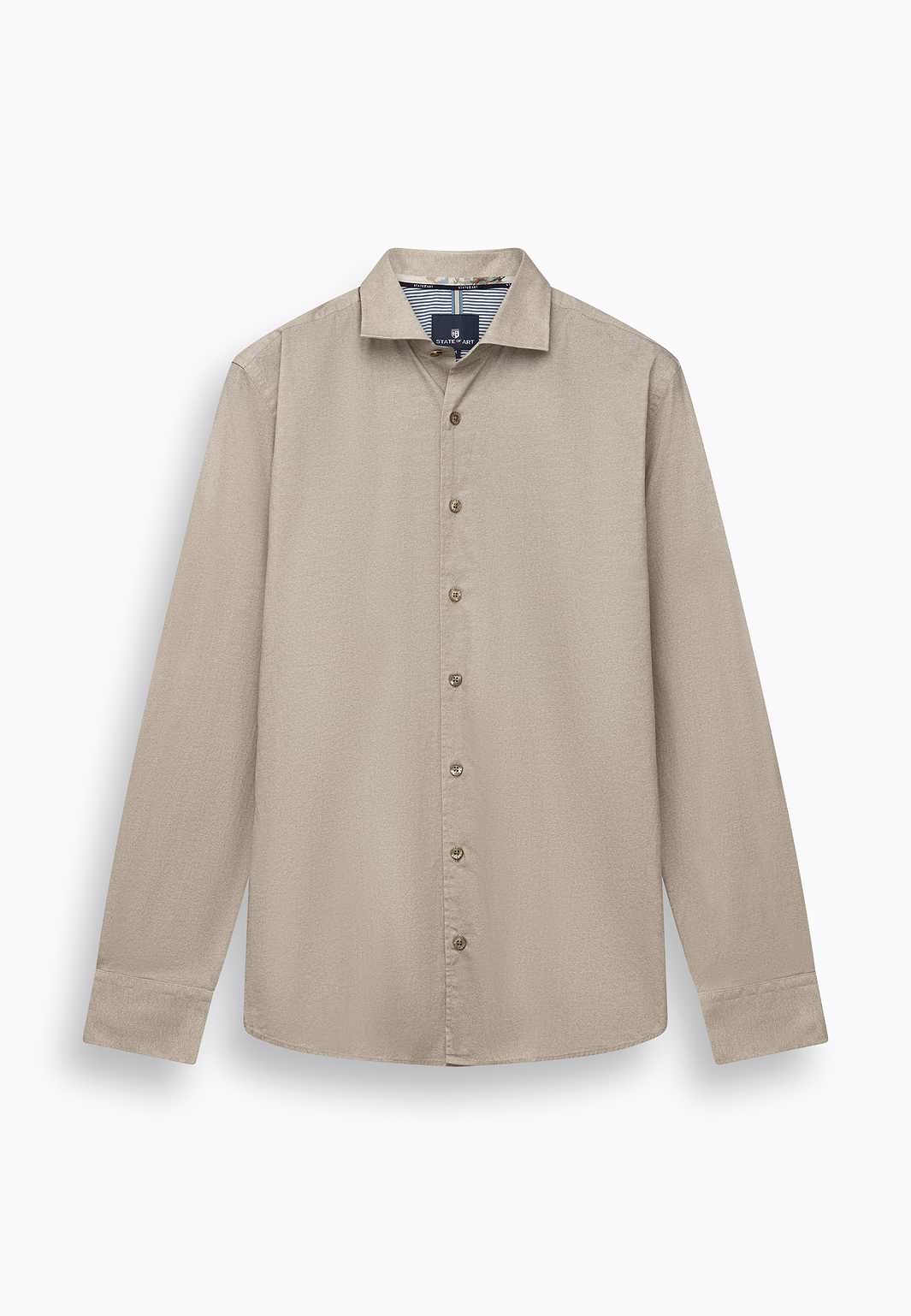 Melange-poplin-shirt
