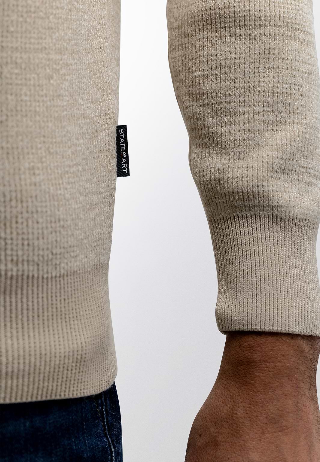 Rib-knit-jumper-with-concealed-half-zip