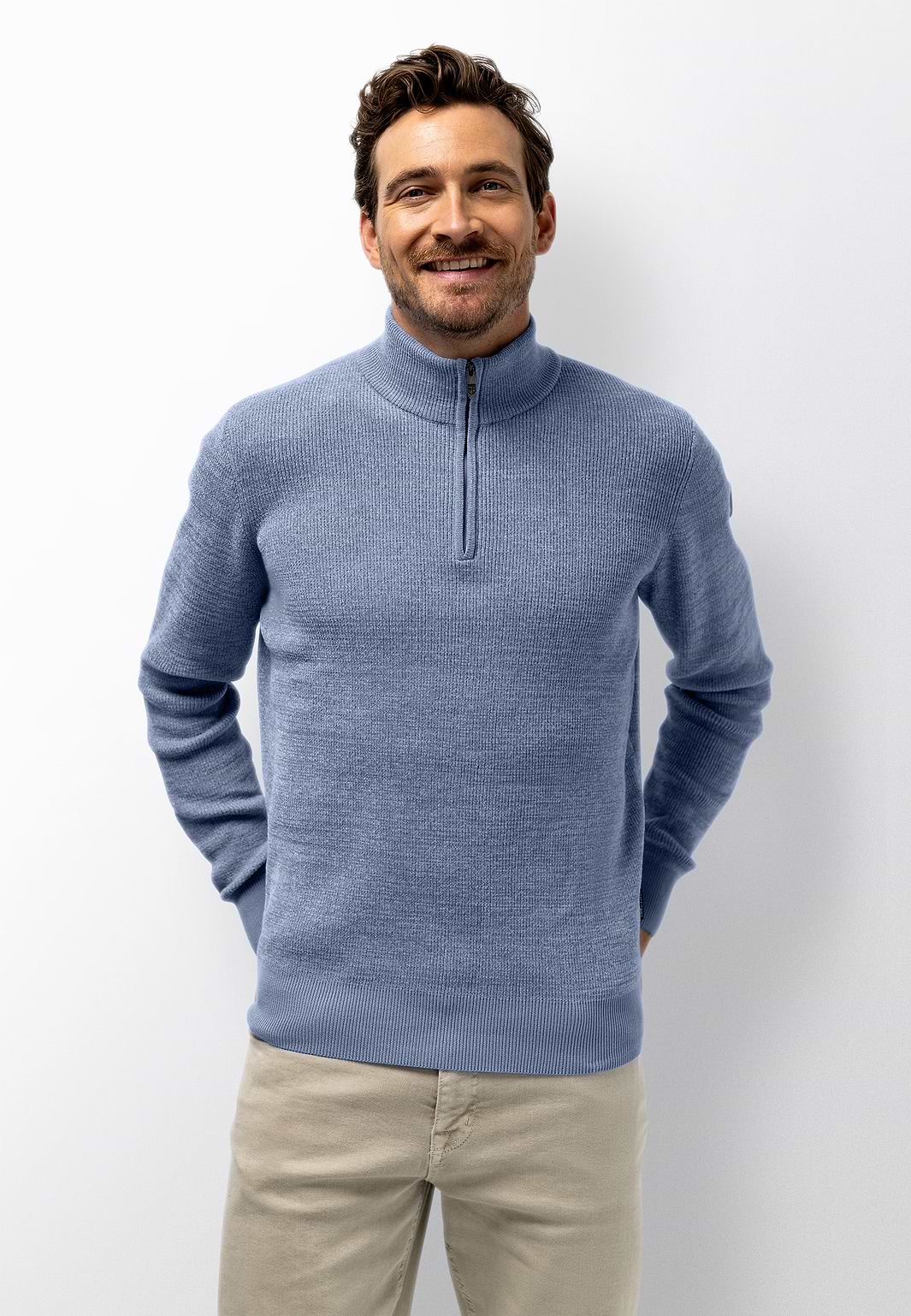 Rib-knit-jumper-with-concealed-half-zip