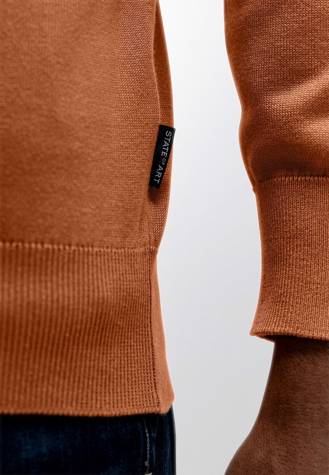 Fijngebreide-trui-met-halve-rits