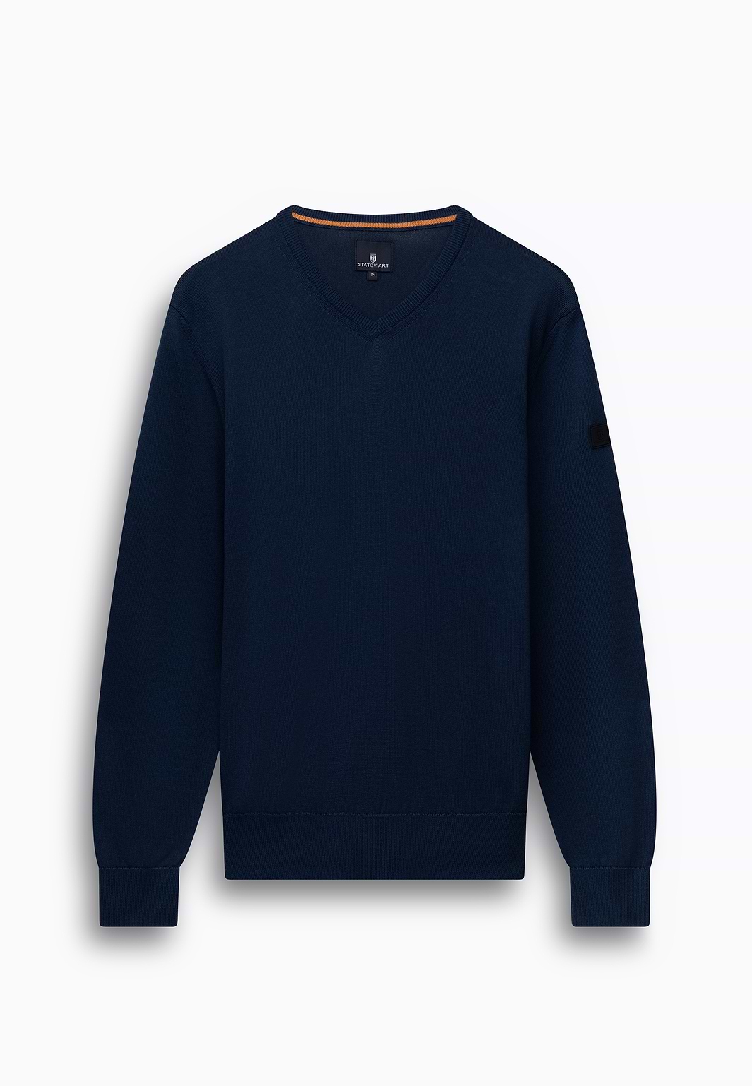 Fein-gestrickter-Pullover-aus-Baumwolle-Modal-Mix