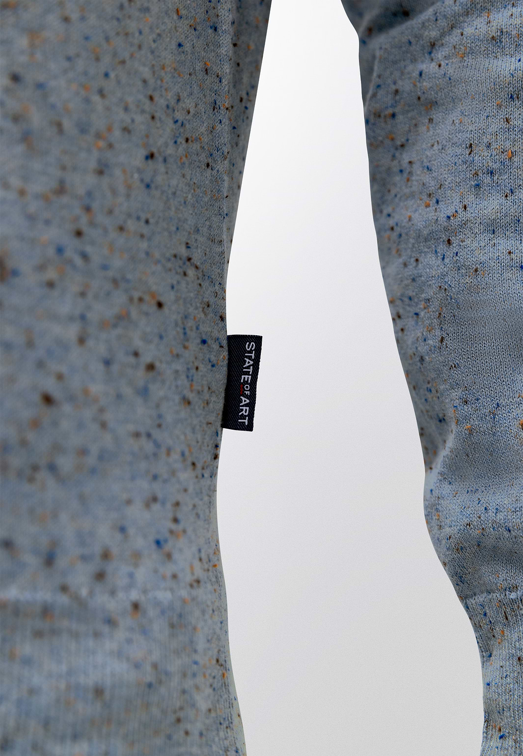 Melange-polo-in-cotton-blend