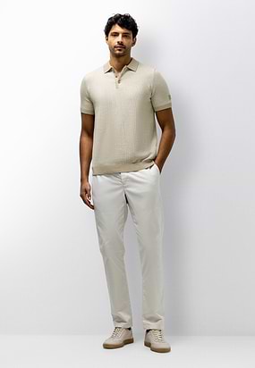 Gebreide-polo-met-jacquard-dessin