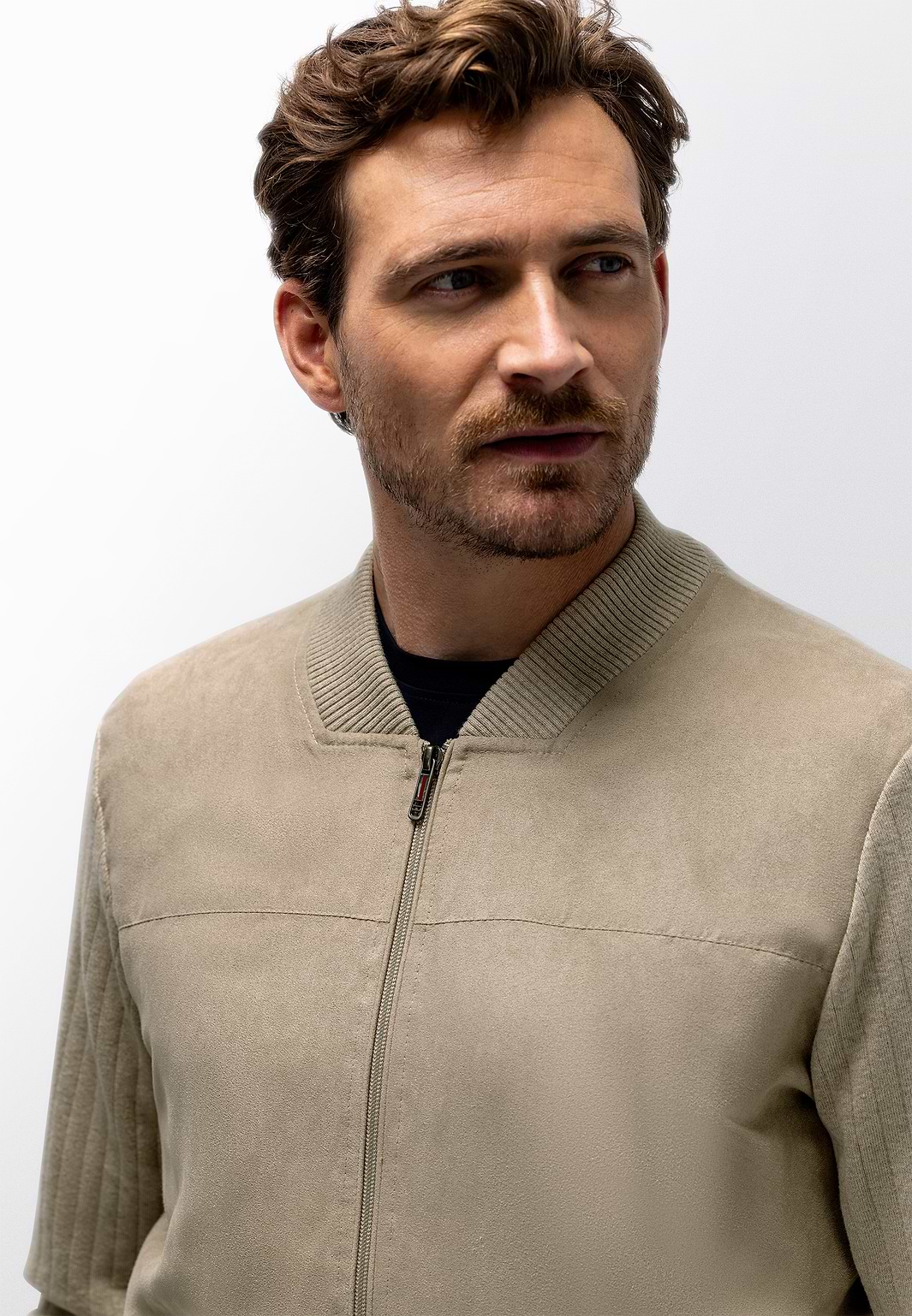 Bombervest-met-suèdelook