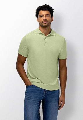 Fijngebreide-polo-met-mouliné-garen