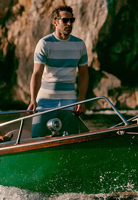 Gebreid-T-shirt-met-brede-streep