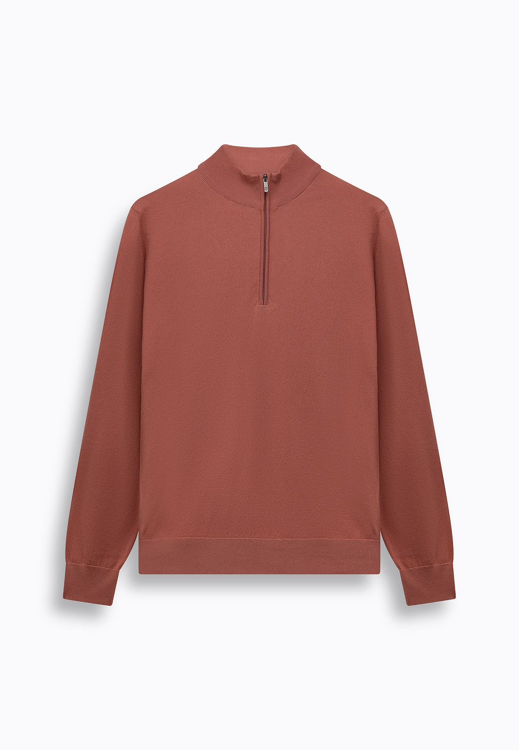 Feinstrick-Pullover-mit-kurzem-Reißverschluss