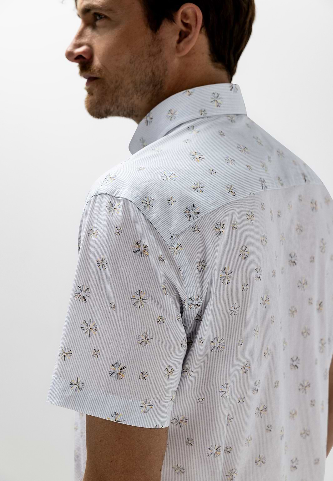 Poplin-overhemd-met-korte-mouwen