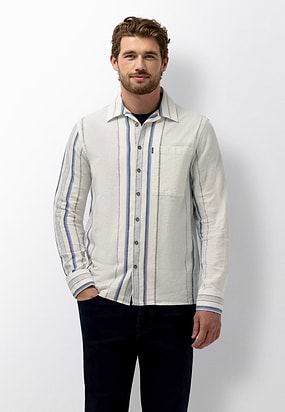 Overhemd-met-verticaal-streepdessin