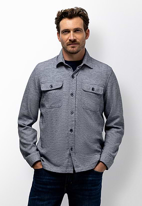 Overshirt-met-gemêleerd-dessin