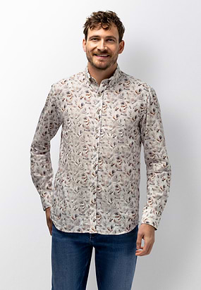 Overhemd-met-all-over-bladprint